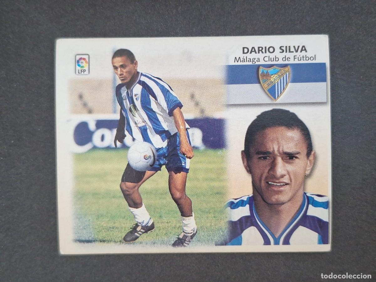 Cromos de f&uacute;tbol: L5 DARIO SILVA MALAGA C. F. FICHAJE 2 BIS LIGA ESTE 1999 2000 99 00 NUNCA PEGADO SIN PEGAR