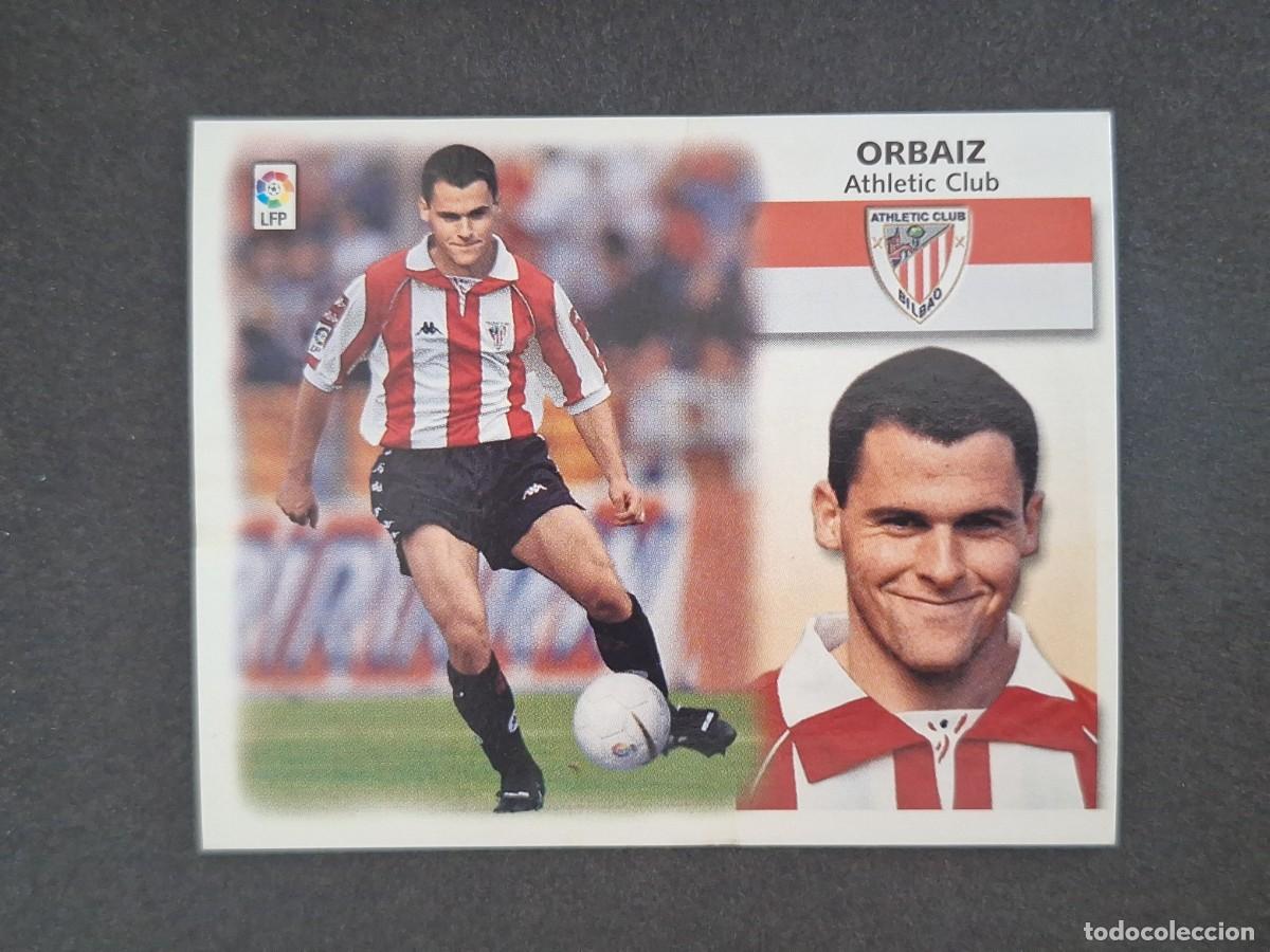 Cromos de f&uacute;tbol: L5 ORBAIZ ATHLETIC CLUB DE BILBAO FICHAJE 3 LIGA ESTE 1999 2000 99 00 NUNCA PEGADO SIN PEGAR