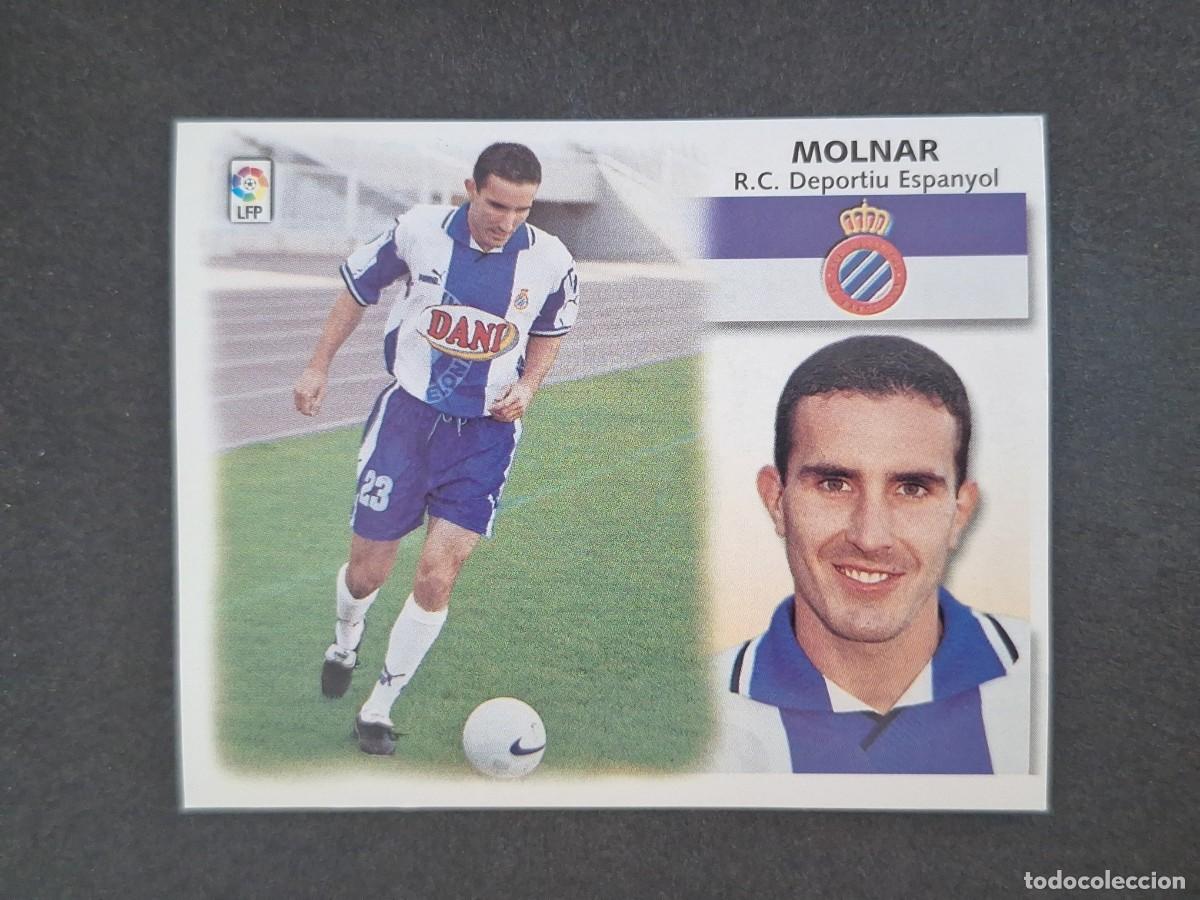 Cromos de f&uacute;tbol: L5 MOLNAR R. C. D. ESPA&Ntilde;OL FICHAJE 5 LIGA ESTE 1999 2000 99 00 NUNCA PEGADO SIN PEGAR