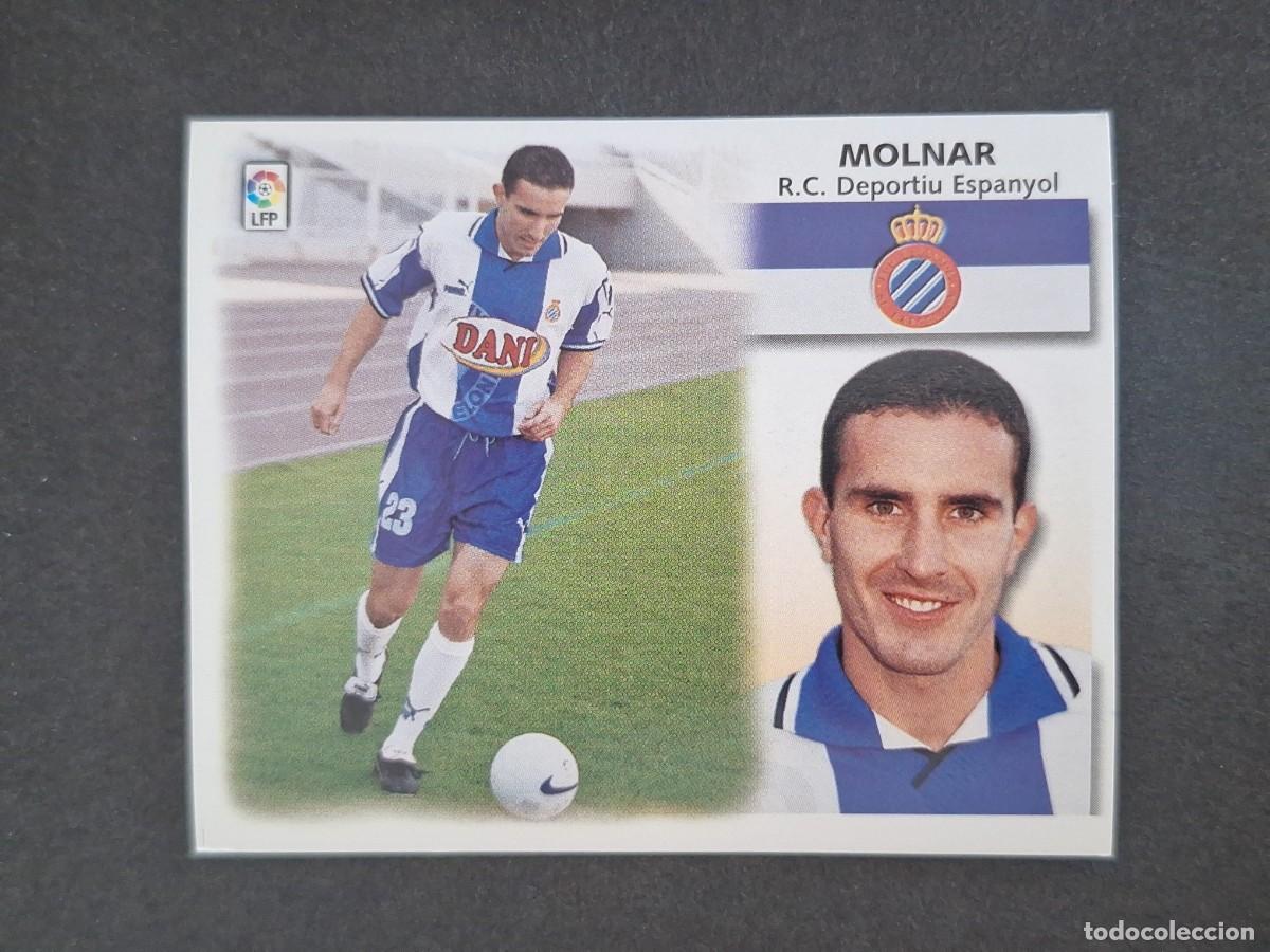 Cromos de f&uacute;tbol: L5 MOLNAR R. C. D. ESPA&Ntilde;OL FICHAJE 5 LIGA ESTE 1999 2000 99 00 NUNCA PEGADO SIN PEGAR