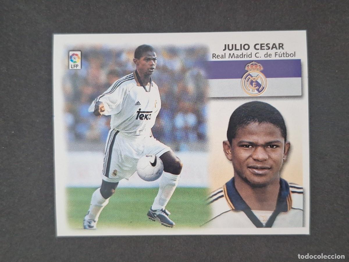 Cromos de f&uacute;tbol: L5 JULIO CESAR REAL MADRID FICHAJE 12 LIGA ESTE 1999 2000 99 00 NUNCA PEGADO SIN PEGAR