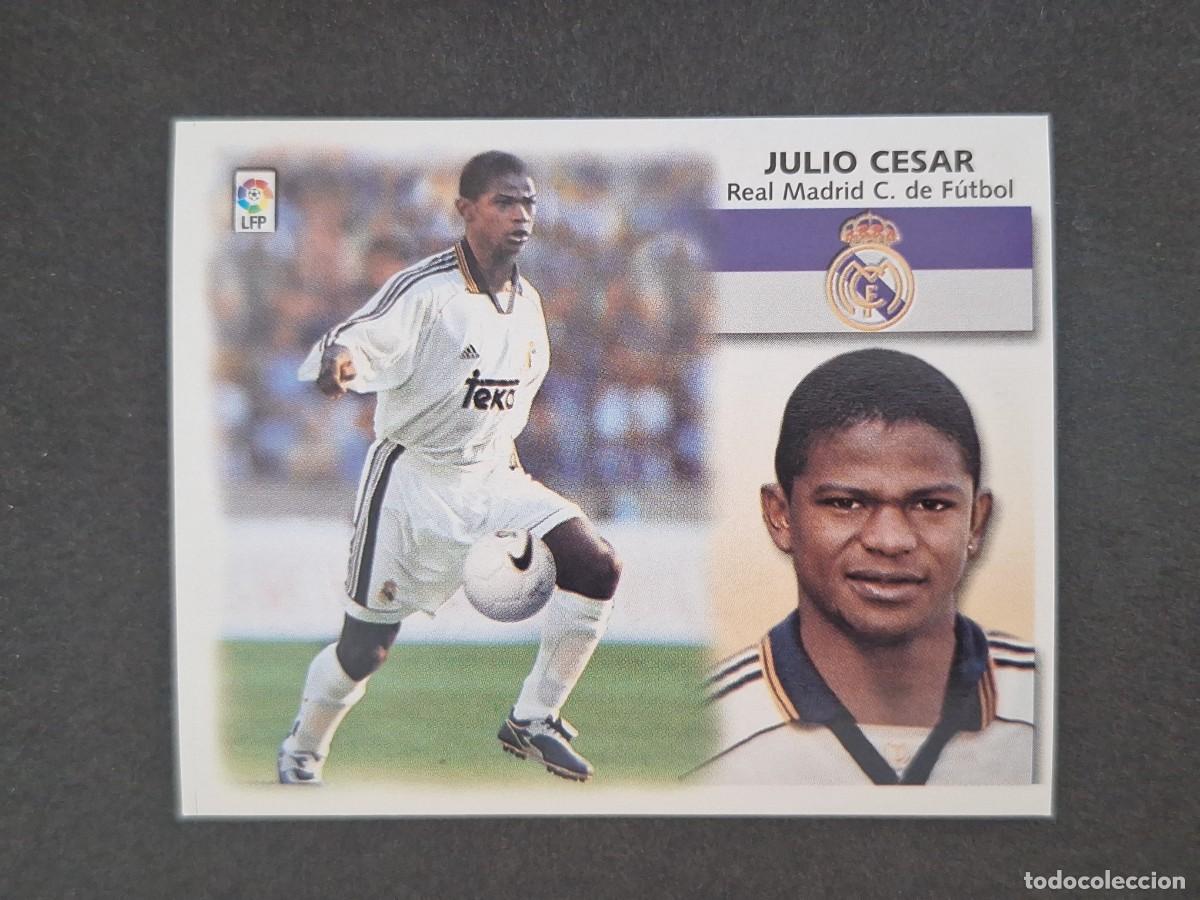 Cromos de f&uacute;tbol: L5 JULIO CESAR REAL MADRID FICHAJE 12 LIGA ESTE 1999 2000 99 00 NUNCA PEGADO SIN PEGAR