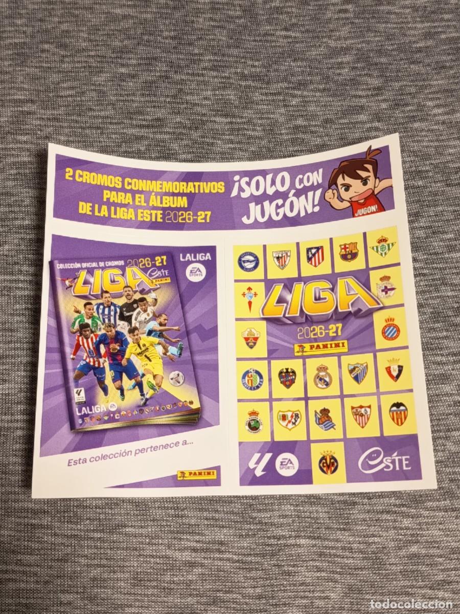 Cromos de f&uacute;tbol: Liga este 21 22 cromos conmemorativos de la revista jugon nuevos