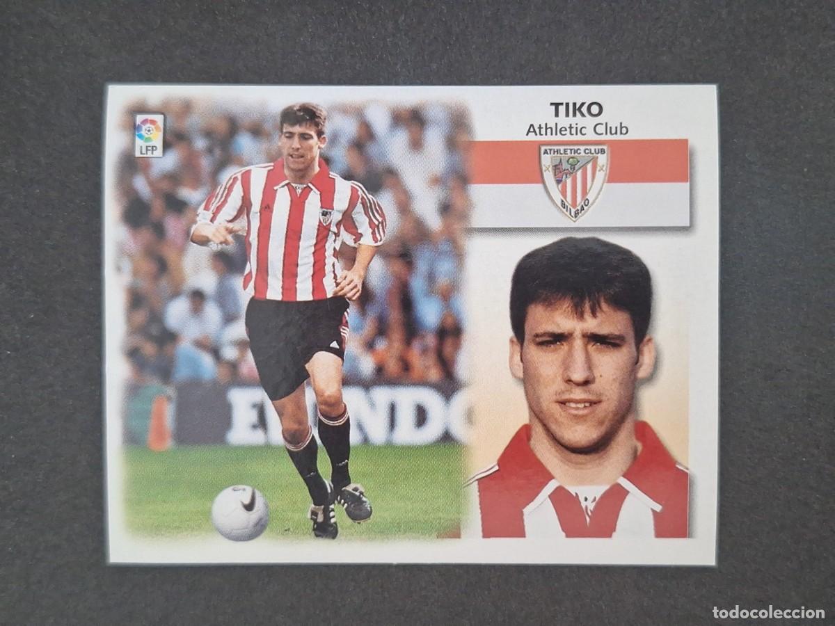 Cromos de f&uacute;tbol: L5 TIKO ATHLETIC CLUB DE BILBAO FICHAJE 21 BIS LIGA ESTE 1999 2000 99 00 NUNCA PEGADO SIN PEGAR