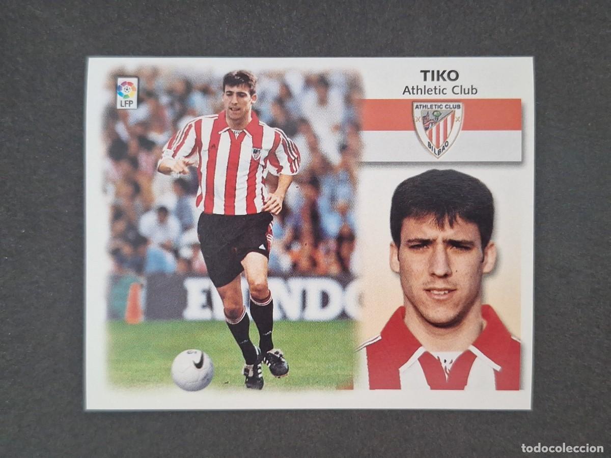 Cromos de f&uacute;tbol: L5 TIKO ATHLETIC CLUB DE BILBAO FICHAJE 21 BIS LIGA ESTE 1999 2000 99 00 NUNCA PEGADO SIN PEGAR