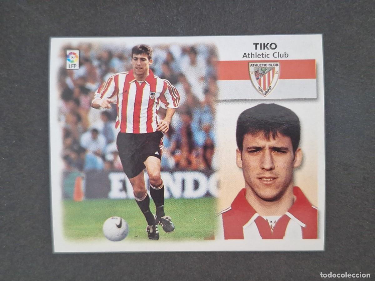 Cromos de f&uacute;tbol: L5 TIKO ATHLETIC CLUB DE BILBAO FICHAJE 21 BIS LIGA ESTE 1999 2000 99 00 NUNCA PEGADO SIN PEGAR
