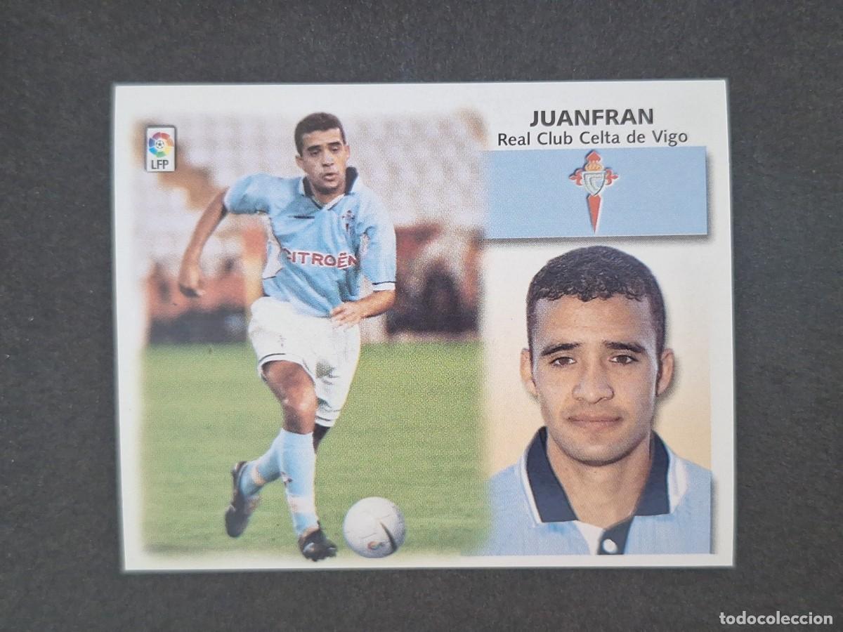 Cromos de f&uacute;tbol: L5 JUANFRAN CELTA DE VIGO FICHAJE 22 LIGA ESTE 1999 2000 99 00 NUNCA PEGADO SIN PEGAR