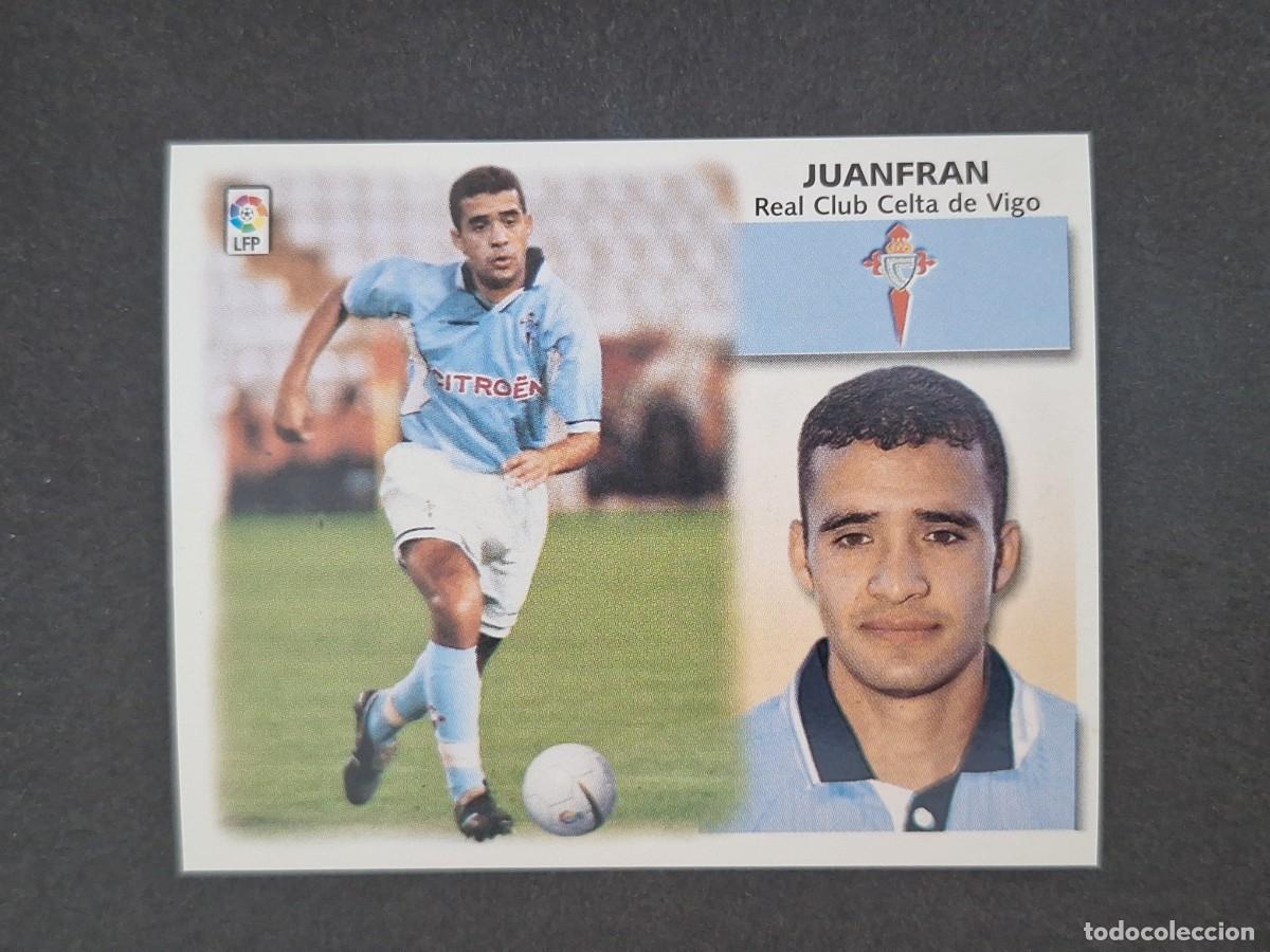 Cromos de f&uacute;tbol: L5 JUANFRAN CELTA DE VIGO FICHAJE 22 LIGA ESTE 1999 2000 99 00 NUNCA PEGADO SIN PEGAR
