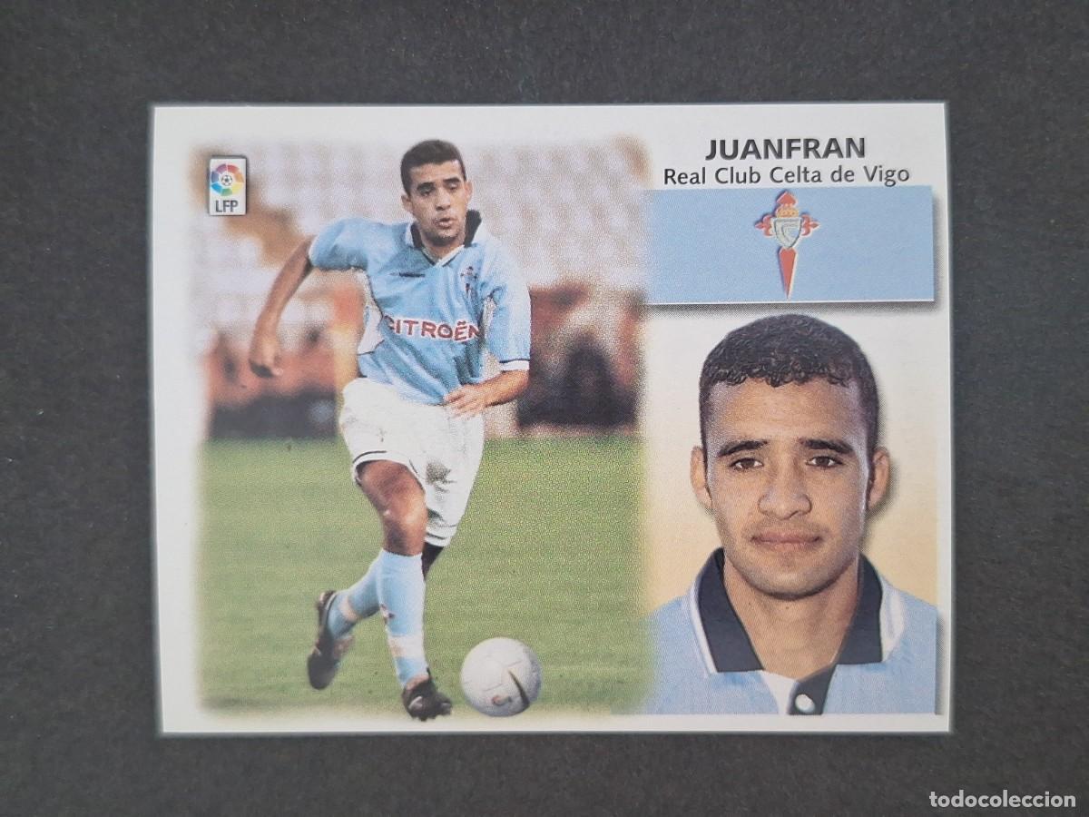 Cromos de f&uacute;tbol: L5 JUANFRAN CELTA DE VIGO FICHAJE 22 LIGA ESTE 1999 2000 99 00 NUNCA PEGADO SIN PEGAR