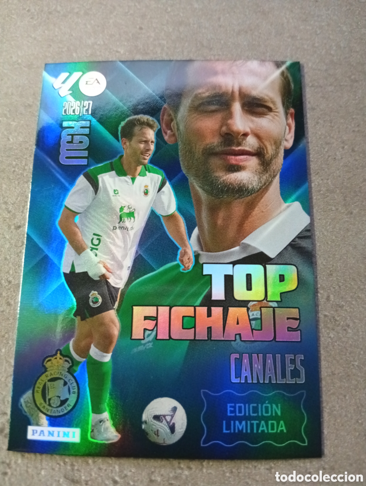 Football Stickers: V EDICI&Oacute;N LIMITADA CANALES RACING SANTANDER MGK 2026/27 MEGACRACKS 2026 2027