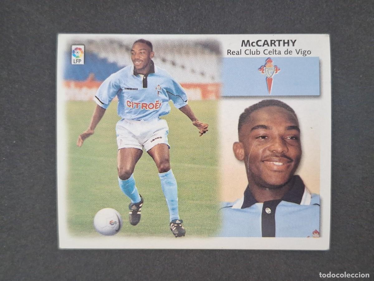 Cromos de f&uacute;tbol: L5 McCARTHY CELTA DE VIGO FICHAJE 29 LIGA ESTE 1999 2000 99 00 NUNCA PEGADO SIN PEGAR
