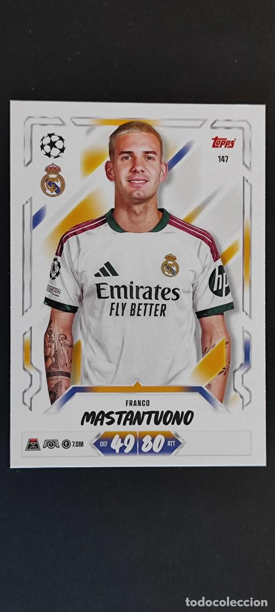 Cromos de f&uacute;tbol: 20 ANIVERSARIO MATCH ATTAX 26/27 CARD BASIC MASTANTUONO REAL MADRID # 147 TOPPS