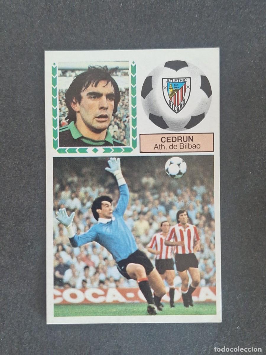 Cromos de f&uacute;tbol: L5 CEDRUN ATHLETIC CLUB DE BILBAO LIGA ESTE 1983 1984 83 84 NUNCA PEGADO SIN PEGAR