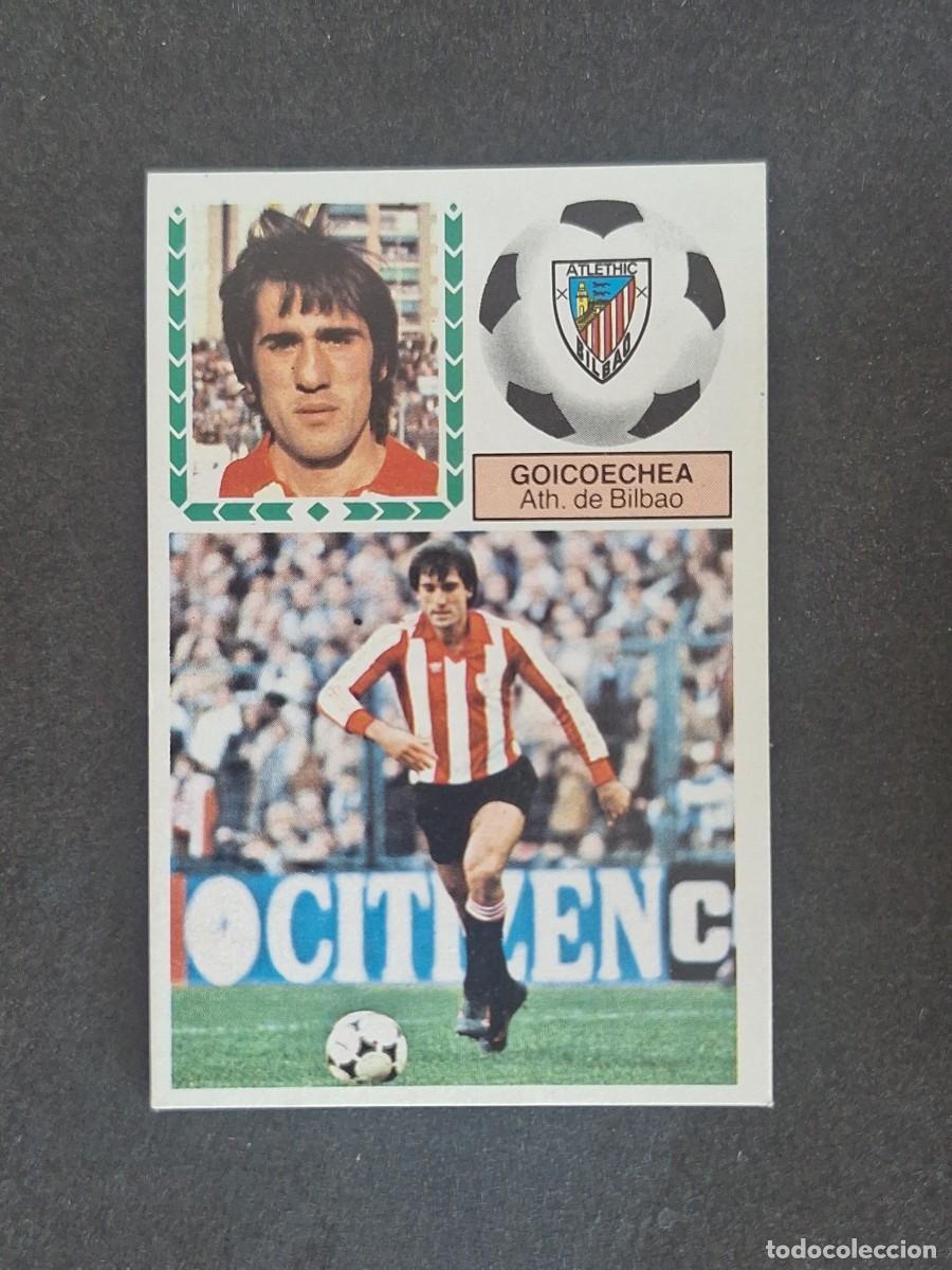 Cromos de f&uacute;tbol: L5 GOICOECHEA ATHLETIC CLUB DE BILBAO LIGA ESTE 1983 1984 83 84 NUNCA PEGADO SIN PEGAR