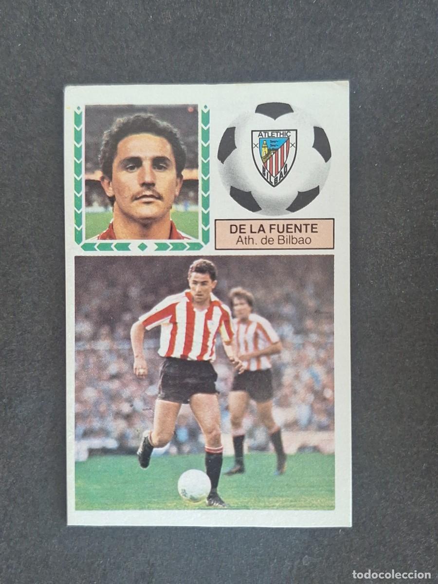 Cromos de f&uacute;tbol: L5 DE LA FUENTE ATHLETIC CLUB DE BILBAO LIGA ESTE 1983 1984 83 84 NUNCA PEGADO SIN PEGAR
