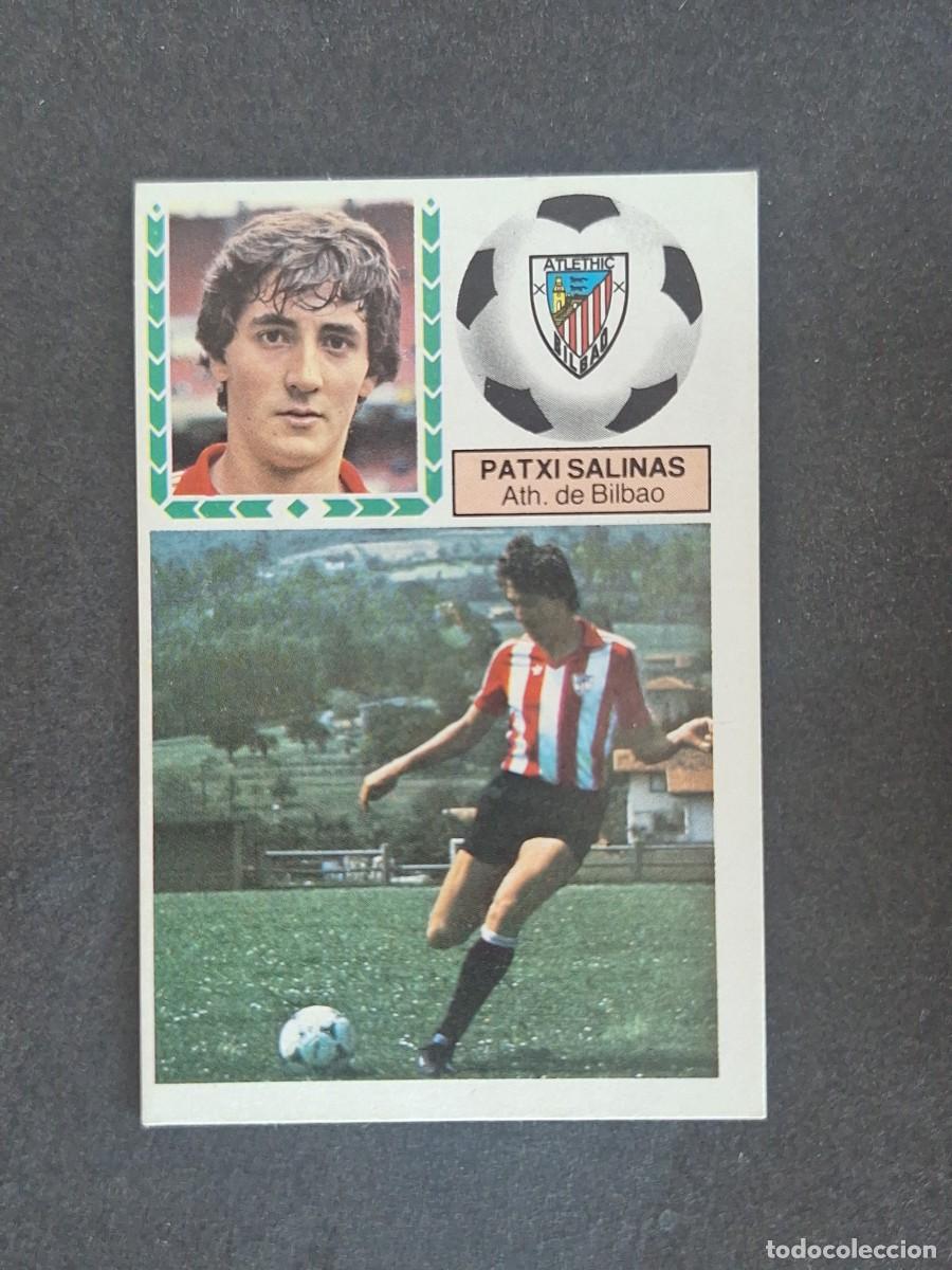 Cromos de f&uacute;tbol: L5 PATXI SALINAS ATHLETIC CLUB DE BILBAO LIGA ESTE 1983 1984 83 84 NUNCA PEGADO SIN PEGAR