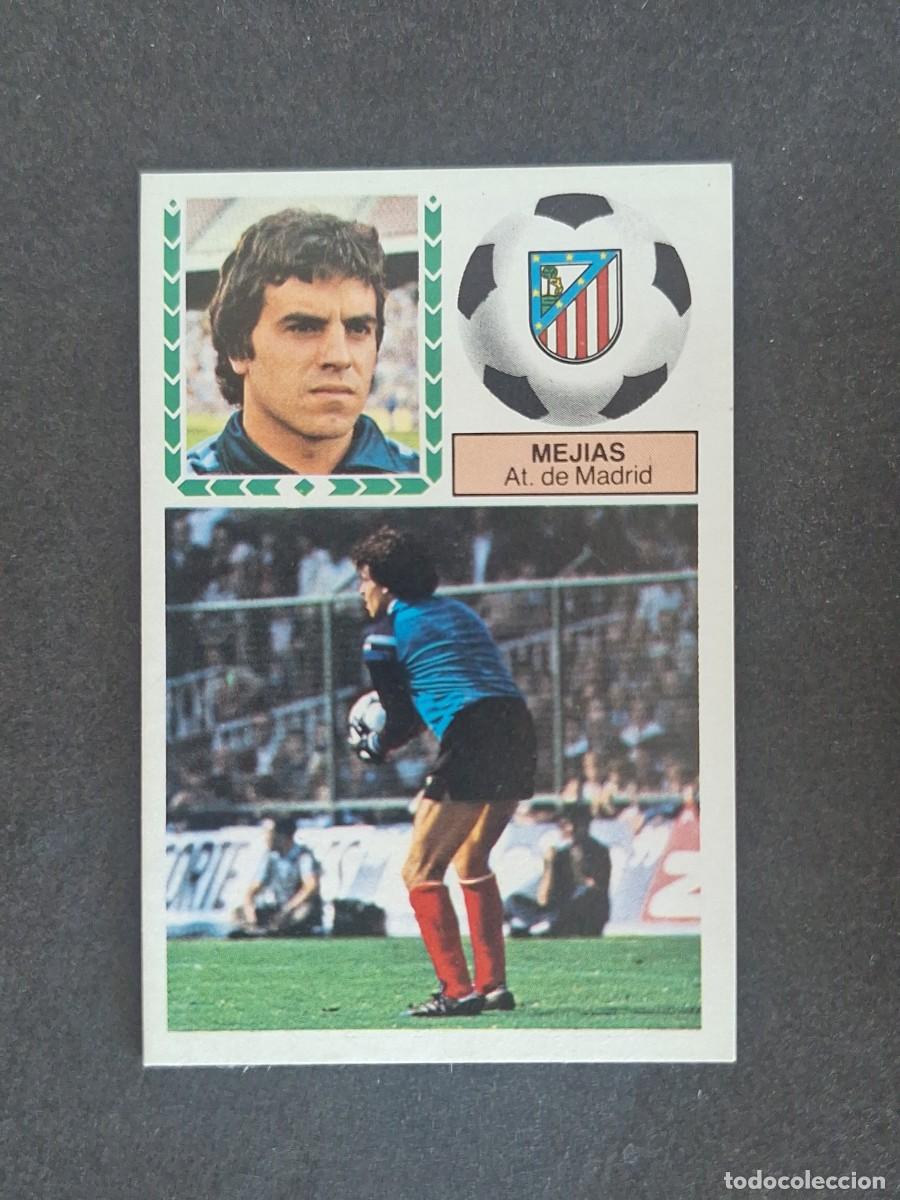 Cromos de f&uacute;tbol: L5 MEJIAS ATLETICO DE MADRID LIGA ESTE 1983 1984 83 84 NUNCA PEGADO SIN PEGAR