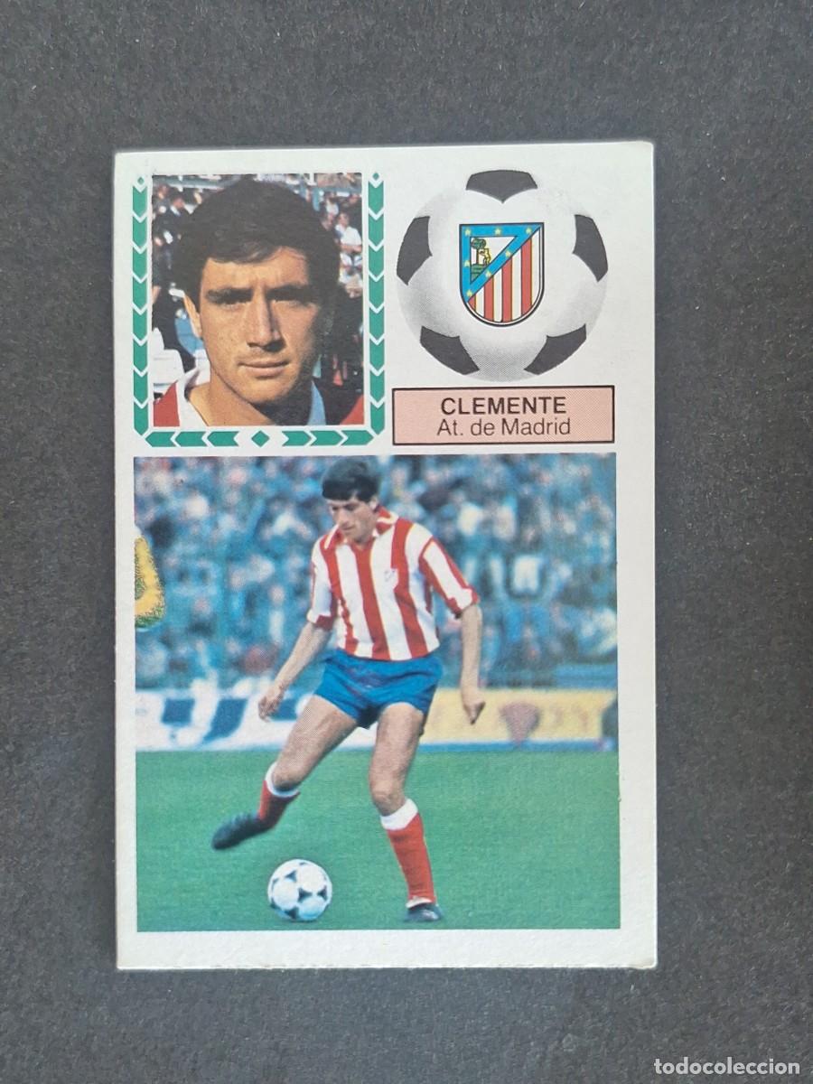 Cromos de f&uacute;tbol: L5 CLEMENTE ATLETICO DE MADRID LIGA ESTE 1983 1984 83 84 NUNCA PEGADO SIN PEGAR