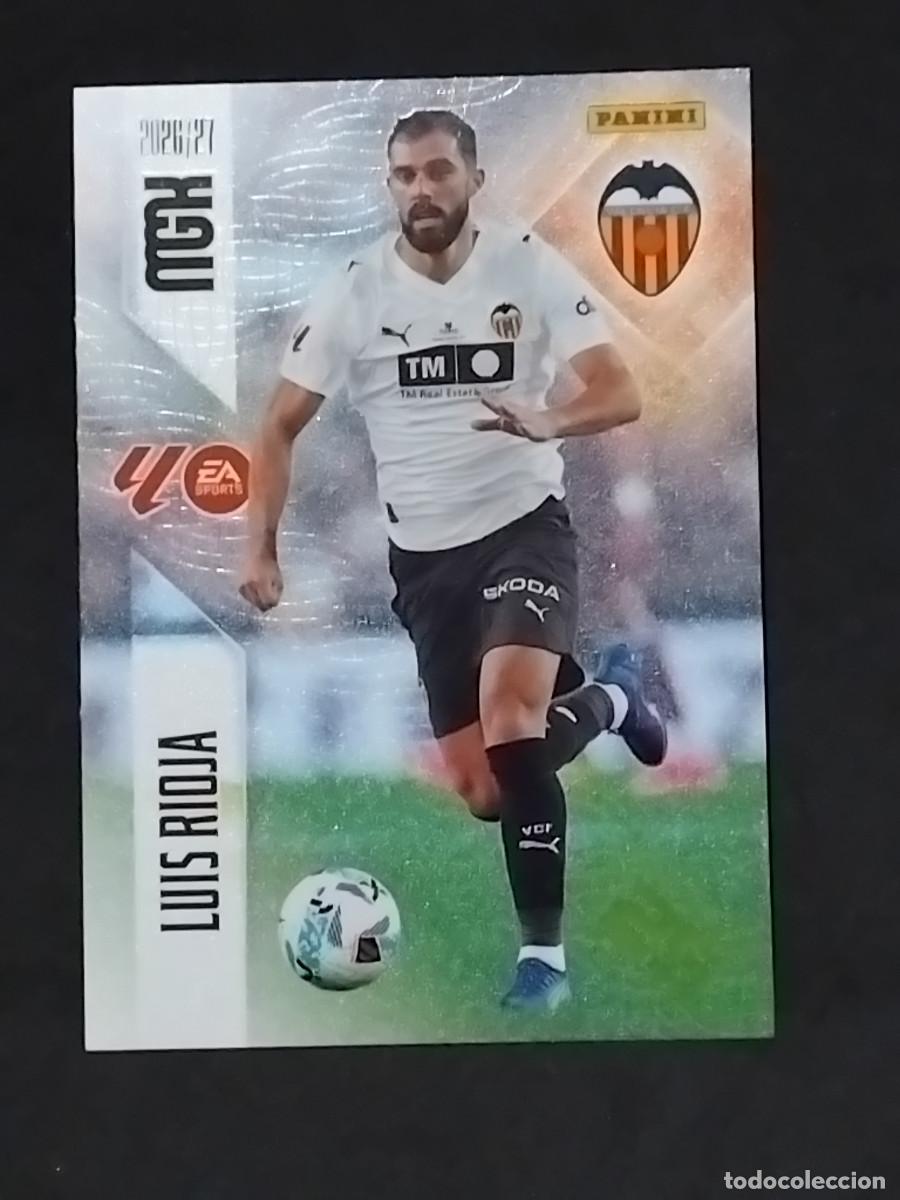 Fu&szlig;ball-Sticker: LUIS RIOJA 355 - VALENCIA - LALIGA PANINI MGK MEGACRACKS 2026-27 2026 2027 Mega cracks