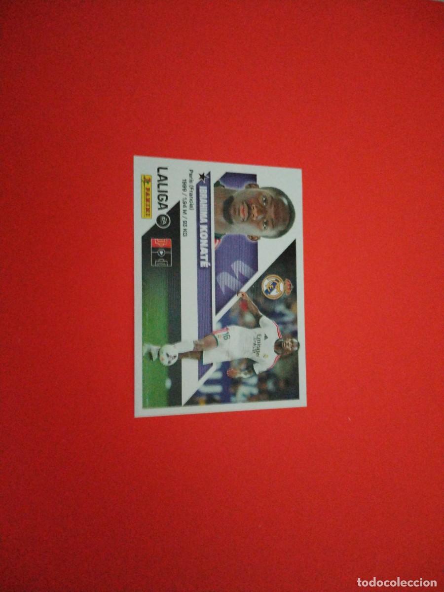 Cromos de f&uacute;tbol: ESTE 2026 2027 COLOCA 7 BIS KONATE DEL REAL MADRID