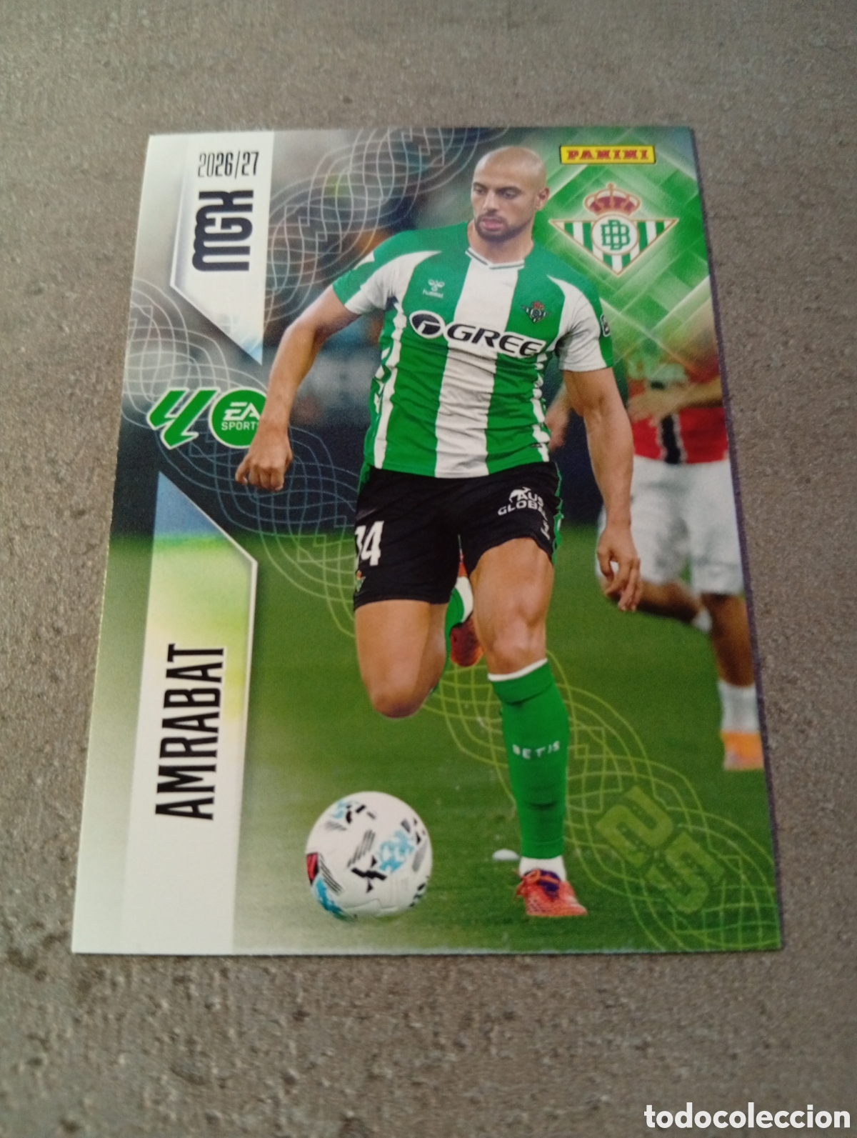 Cromos de f&uacute;tbol: V 100 AMRABAT REAL BETIS MGK 2026/27 MEGACRACKS 2026 2027
