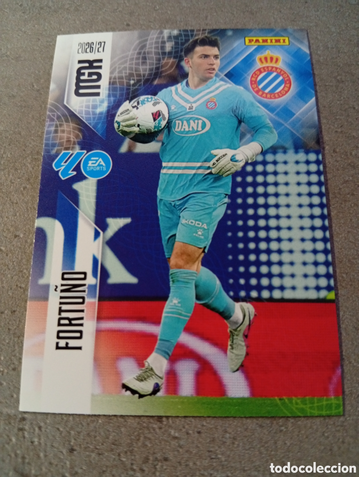 Cromos de f&uacute;tbol: V 165 FORTU&Ntilde;O RCD ESPANYOL MGK 2026/27 MEGACRACKS 2026 2027