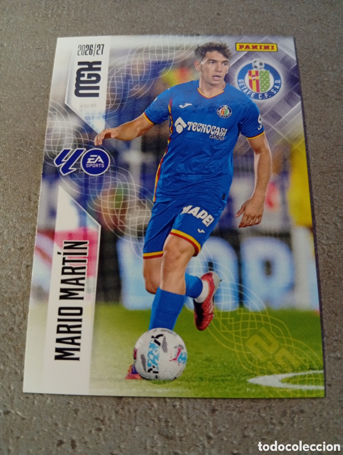 Cromos de f&uacute;tbol: V 190 MARIO MART&Iacute;N GETAFE CF MGK 2026/27 MEGACRACKS 2026 2027