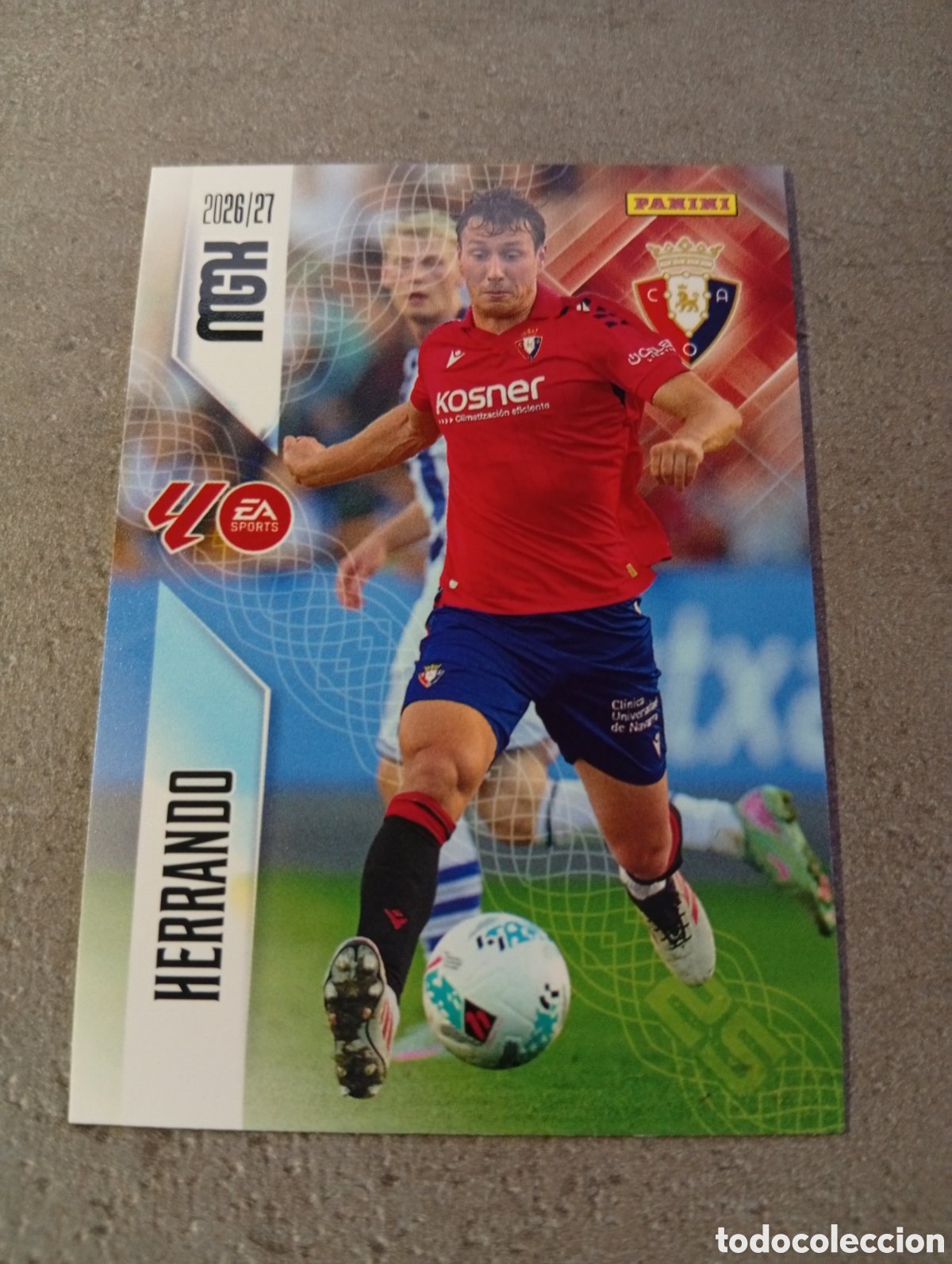 Cromos de f&uacute;tbol: V 259 HERRANDO CA OSASUNA MGK 2026/27 MEGACRACKS 2026 2027