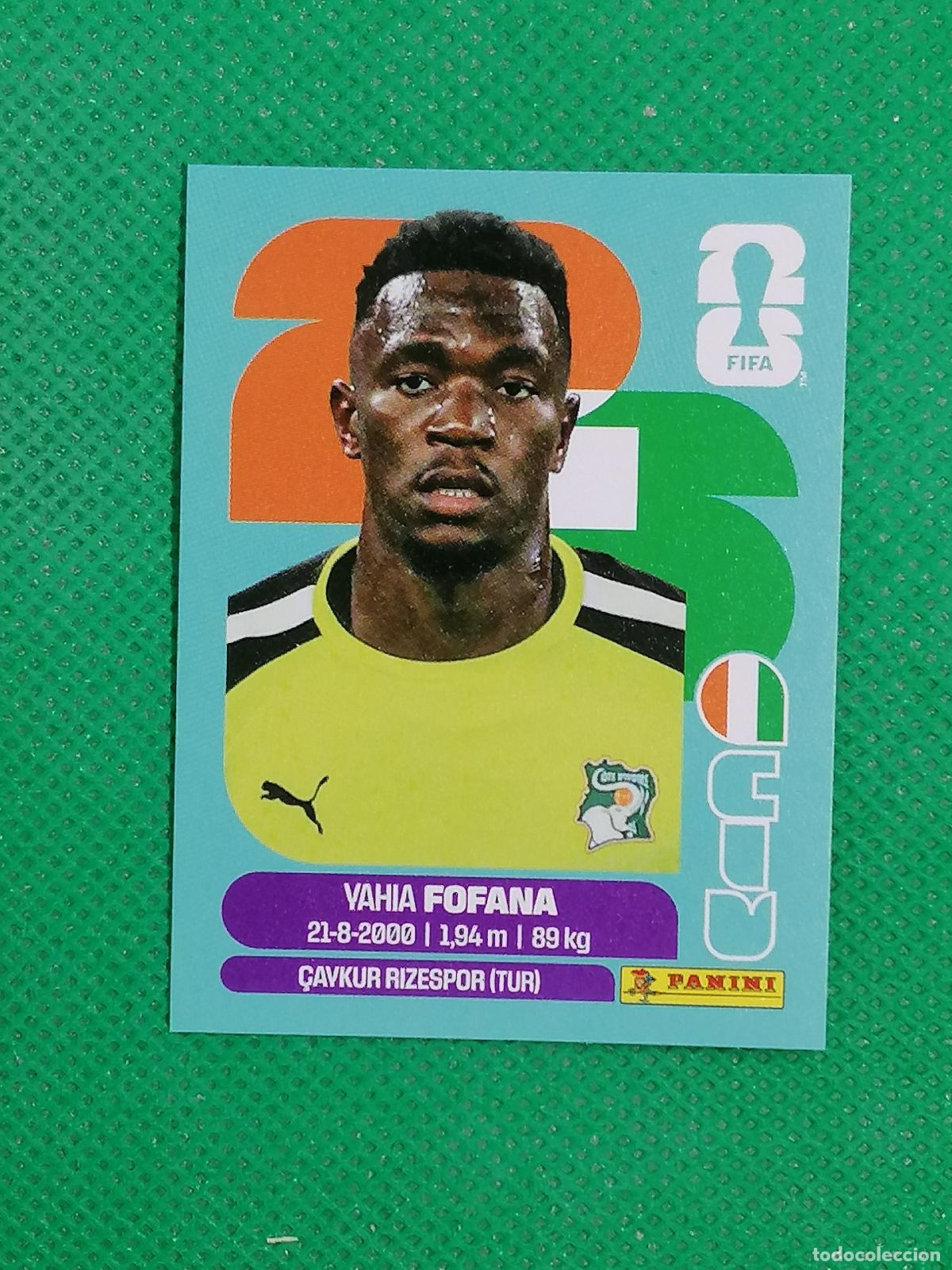 Cromos de f&uacute;tbol: CIV 2 CIV2 YAHIA FOFANA COSTA DE MARFIL ⚽ PANINI FIFA MUNDIAL WORLD CUP 26 2026 STICKER ⚽