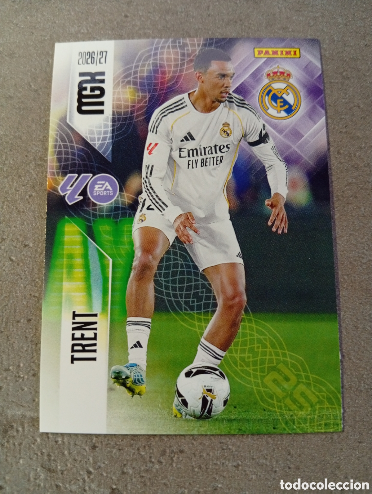 Cromos de f&uacute;tbol: V 220 TRENT REAL MADRID MGK 2026/27 MEGACRACKS 2026 2027