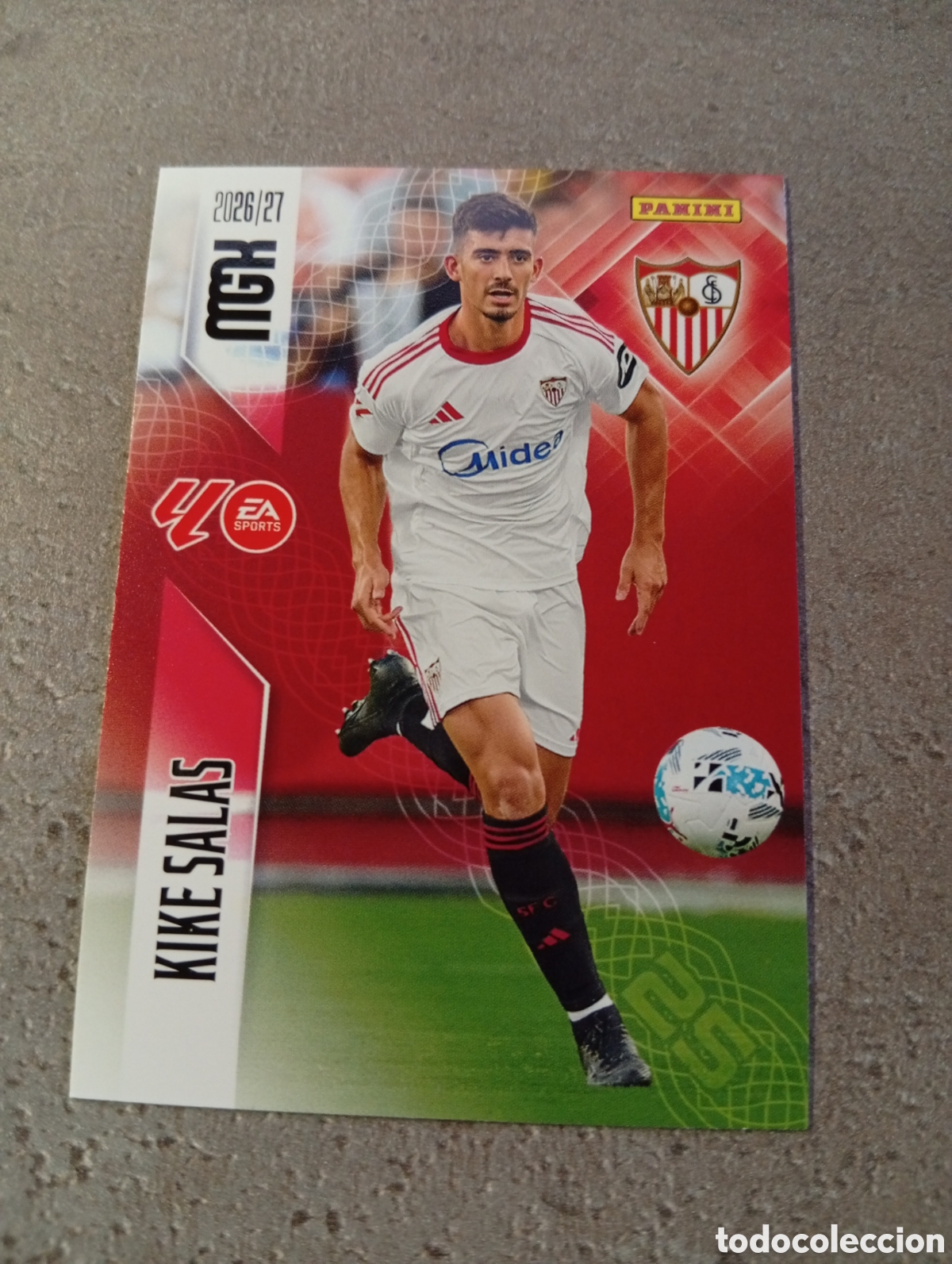 Cromos de f&uacute;tbol: V 330 KIKE SALAS SEVILLA FC MGK 2026/27 MEGACRACKS 2026 2027