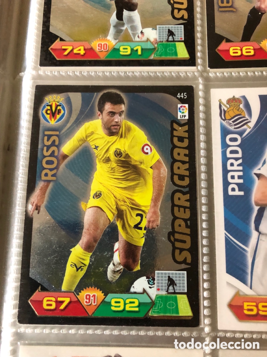 Cromos de f&uacute;tbol: ADRENALYN 2011 2012 11 12 - PANINI - 445 ROSSI ( SUPERCRACK ) - VILLARREAL CF