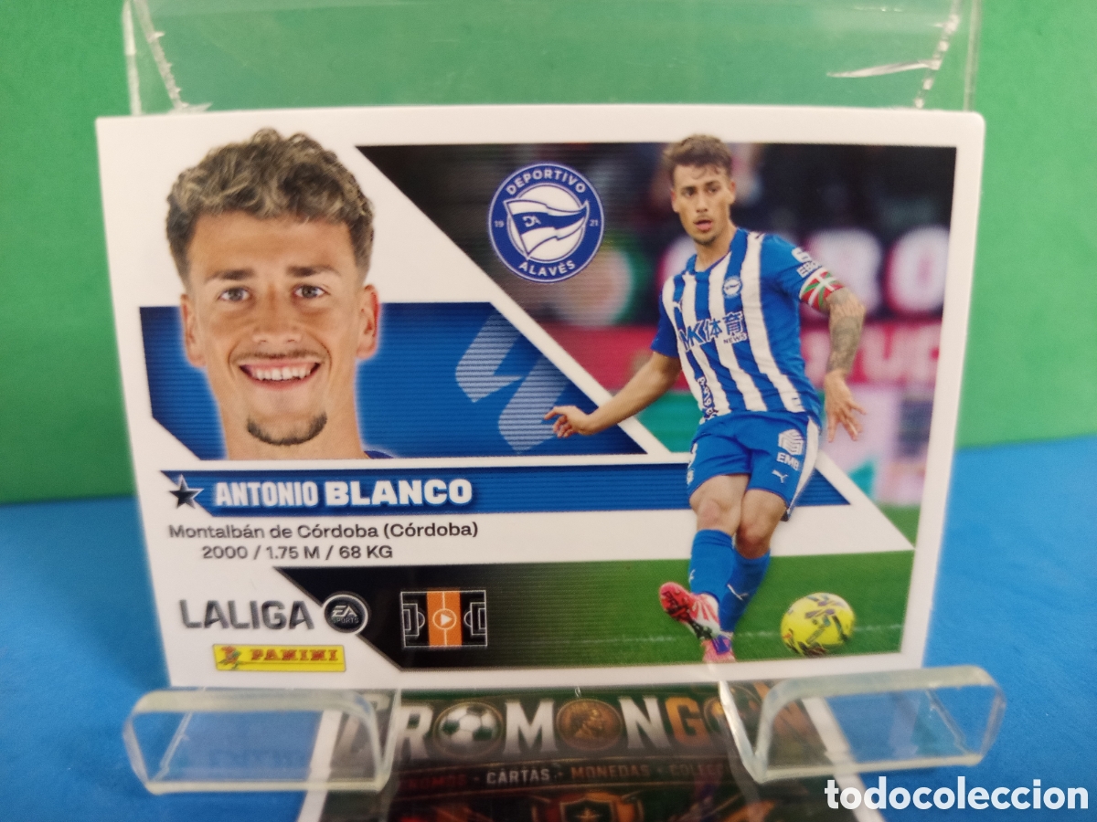 Figurine di Calcio: ❇️ CROMO ⚽ 12.- BLANCO (ALAVES)- COLECCIONES ESTE 2026/27 (PANINI) ❇️