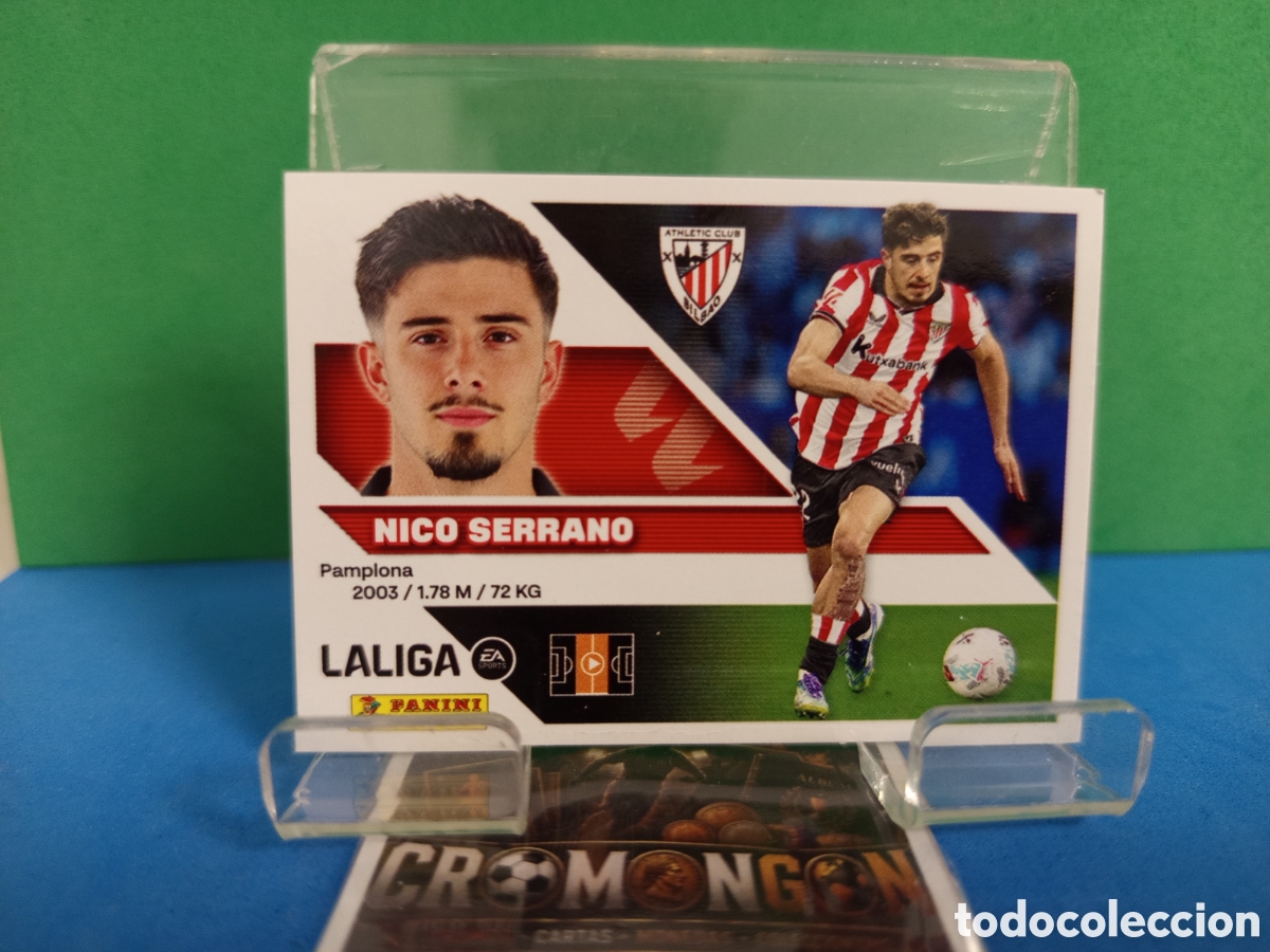 Cromos de Futebol: ❇️ CROMO ⚽ 15.- NICO SERRANO (ATHL. BILBAO)- COLECCIONES ESTE 2026/27 (PANINI) ❇️