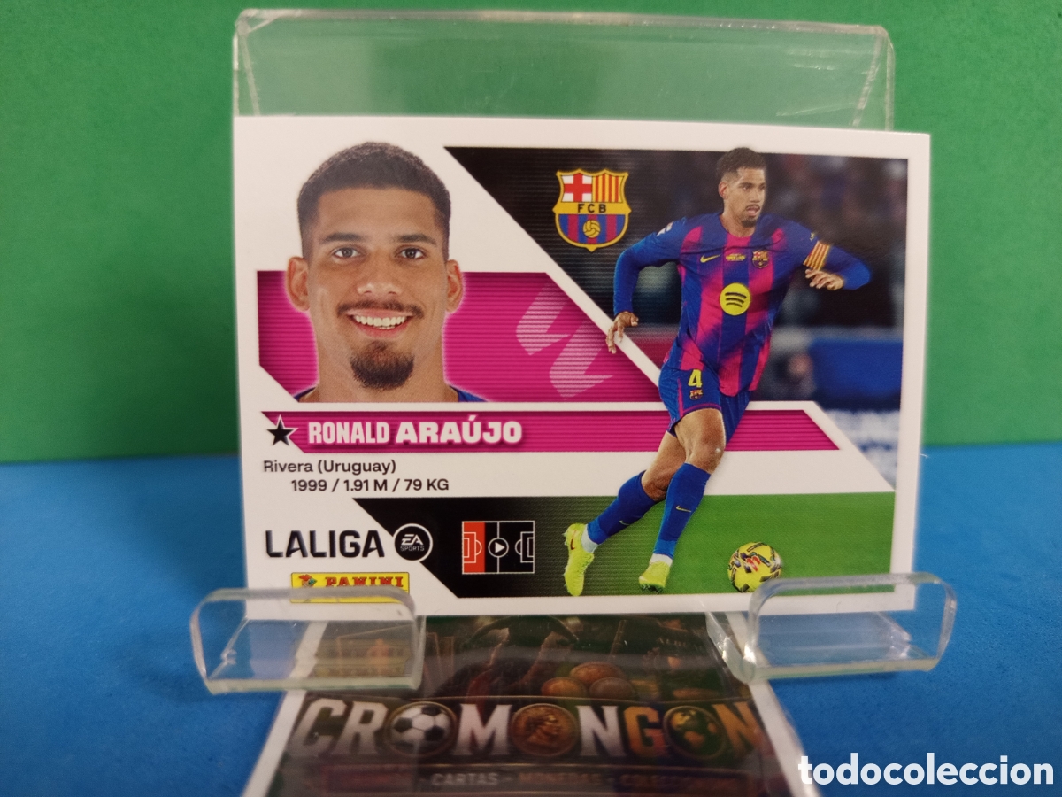 Cromos de f&uacute;tbol: ❇️ CROMO ⚽ 6A.- ARAUJO (BARCELONA)- COLECCIONES ESTE 2026/27 (PANINI) ❇️