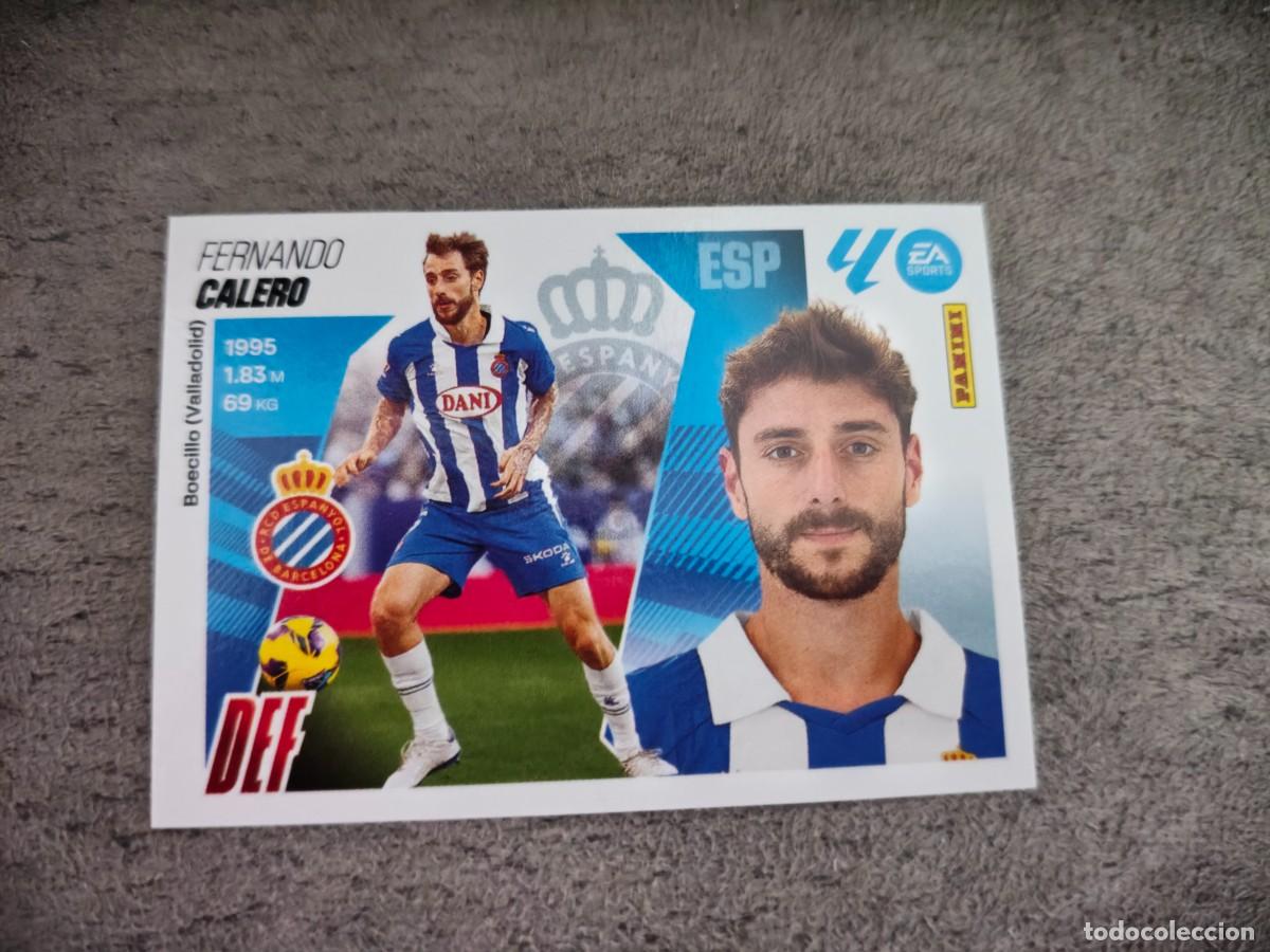 Cromos de f&uacute;tbol: Cromo 7 FERNANDO CALERO RCD ESPANYOL. Colecci&oacute;n LALIGA F&uacute;tbol 2025-2026 PANINI Nuevo