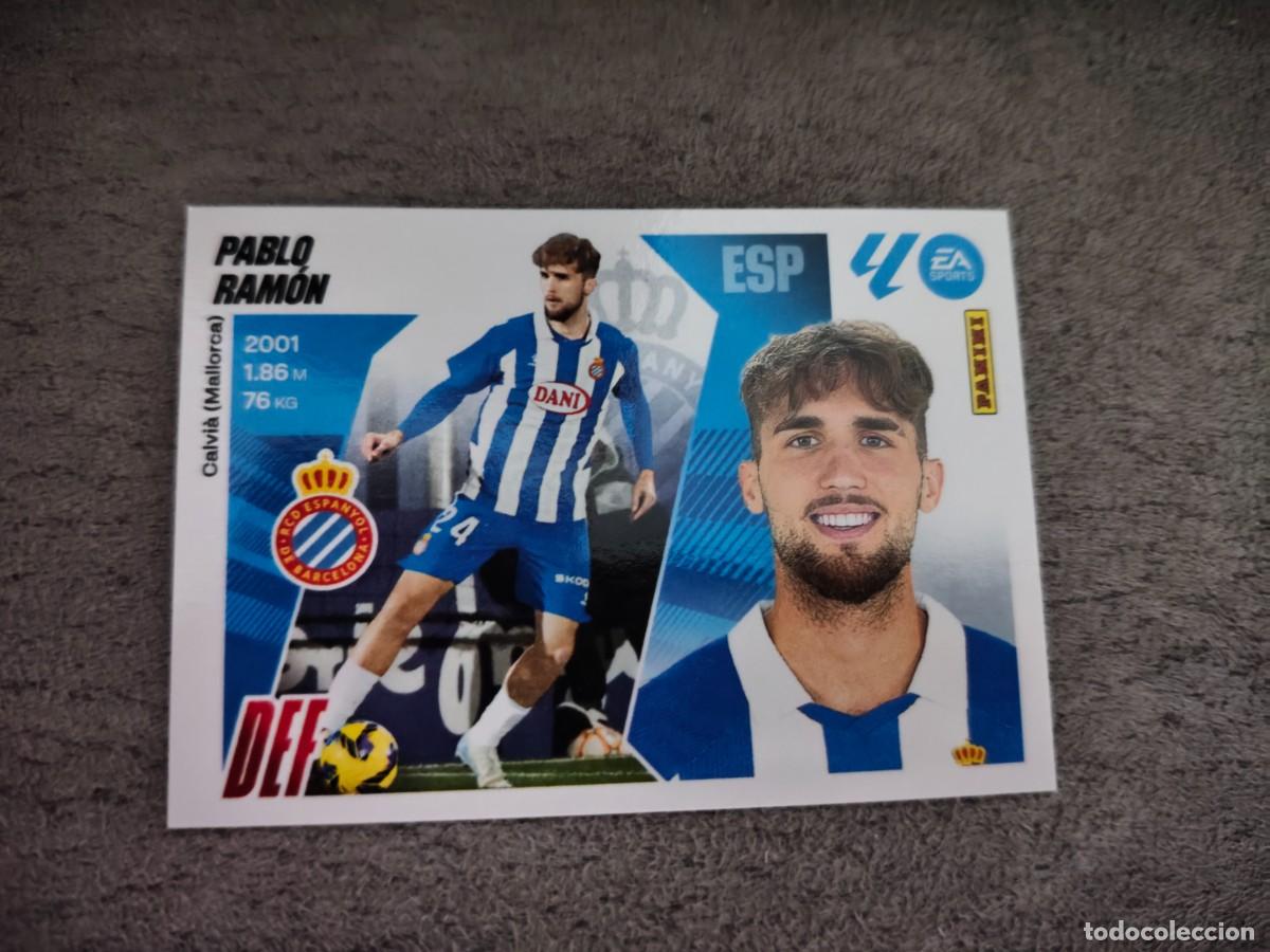 Cromos de f&uacute;tbol: Cromo 8 PABLO RAM&Oacute;N RCD ESPANYOL. Colecci&oacute;n LALIGA F&uacute;tbol 2025-2026 PANINI Nuevo