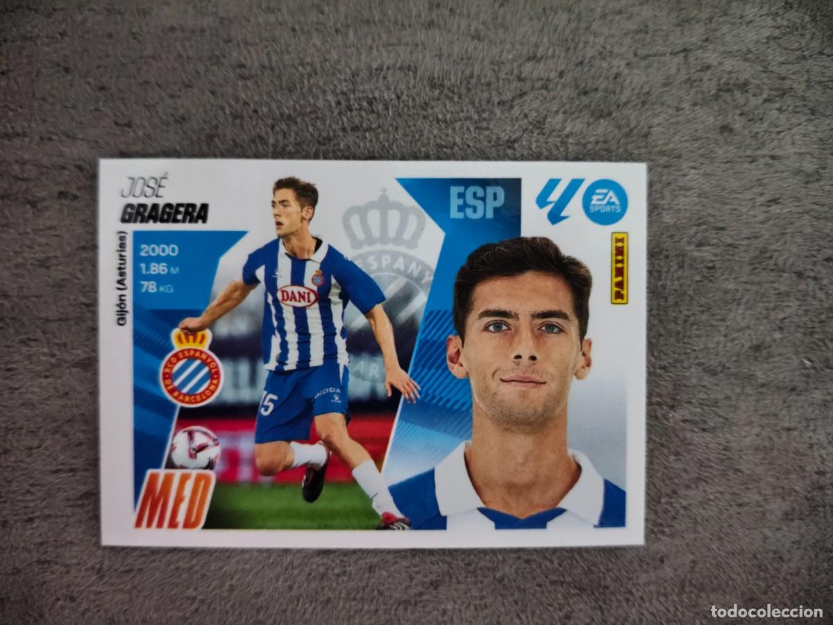 Cromos de f&uacute;tbol: Cromo 12 JOS&Eacute; GRAGERA RCD ESPANYOL. Colecci&oacute;n LALIGA F&uacute;tbol 2025-2026 PANINI Nuevo