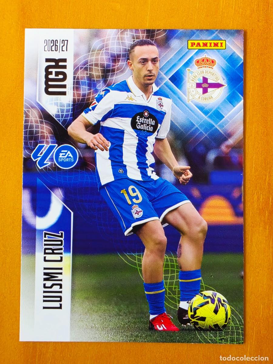 Fu&szlig;ball-Sticker: 140 Luismi Cruz, Deportivo de A Coru&ntilde;a, Panini Megacracks MGK 2026 2027 26 27