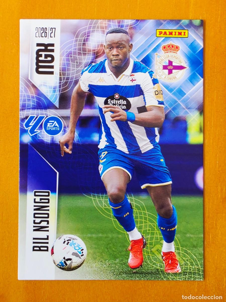 Fu&szlig;ball-Sticker: 144 Bil Nsongo, Deportivo de A Coru&ntilde;a, Panini Megacracks MGK 2026 2027 26 27