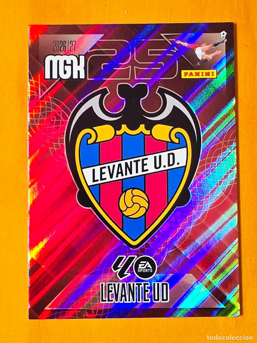 Fu&szlig;ball-Sticker: 199 Escudo Levante UD, Panini Megacracks MGK 2026 2027 26 27