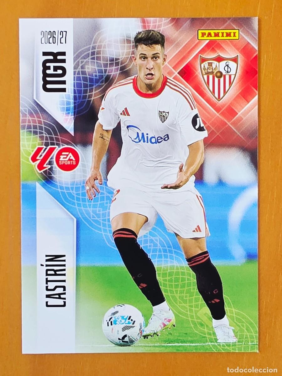 Cromos de f&uacute;tbol: 332 Andr&eacute;s L&oacute;pez Gallo &rdquo; Castr&iacute;n &rdquo;, Sevilla FC, Panini Megacracks MGK 2026 2027 26 27
