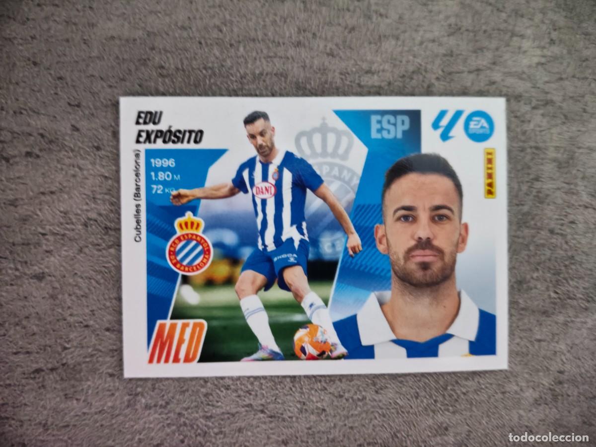 Cromos de f&uacute;tbol: Cromo 14 EDU EXP&Oacute;SITO RCD ESPANYOL. Colecci&oacute;n LALIGA F&uacute;tbol 2025-2026 PANINI Nuevo