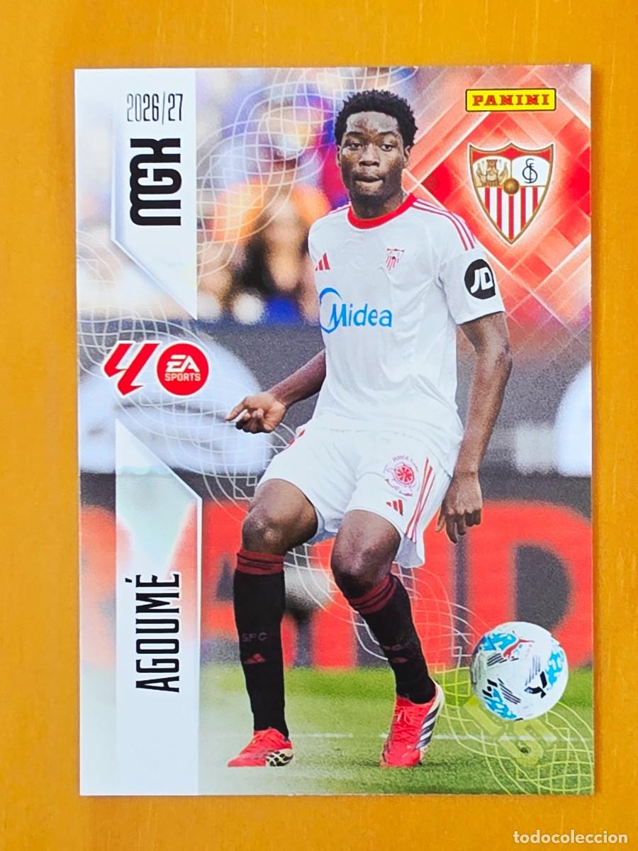 Cromos de f&uacute;tbol: 335 Lucien Agoum&eacute;, Sevilla FC, Panini Megacracks MGK 2026 2027 26 27