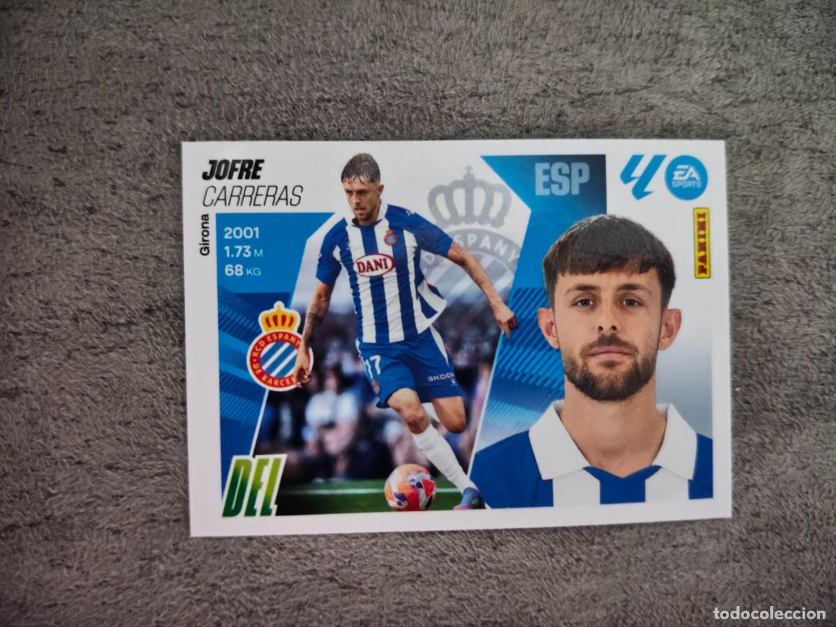 Cromos de f&uacute;tbol: Cromo 17 JOFRE CARRERAS RCD ESPANYOL. Colecci&oacute;n LALIGA F&uacute;tbol 2025-2026 PANINI Nuevo