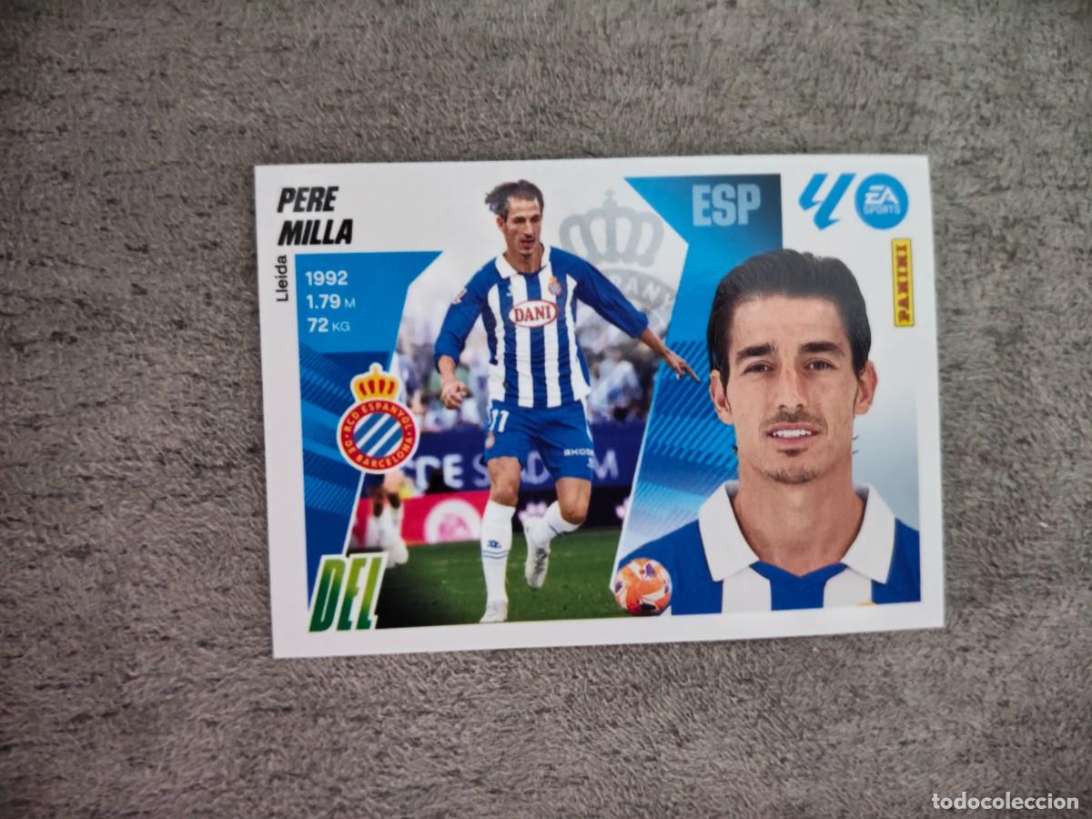 Cromos de f&uacute;tbol: Cromo 20 PERE MILLA RCD ESPANYOL. Colecci&oacute;n LALIGA F&uacute;tbol 2025-2026 PANINI Nuevo
