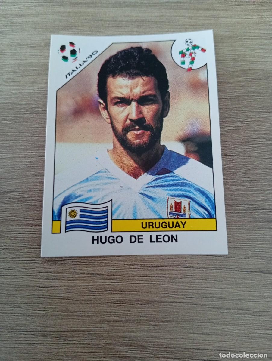 Figurine di Calcio: HUGO DE LEON 370 URUGUAY PANINI ITALIA 1990 90 SIN PEGAR NUNCA PEGADO