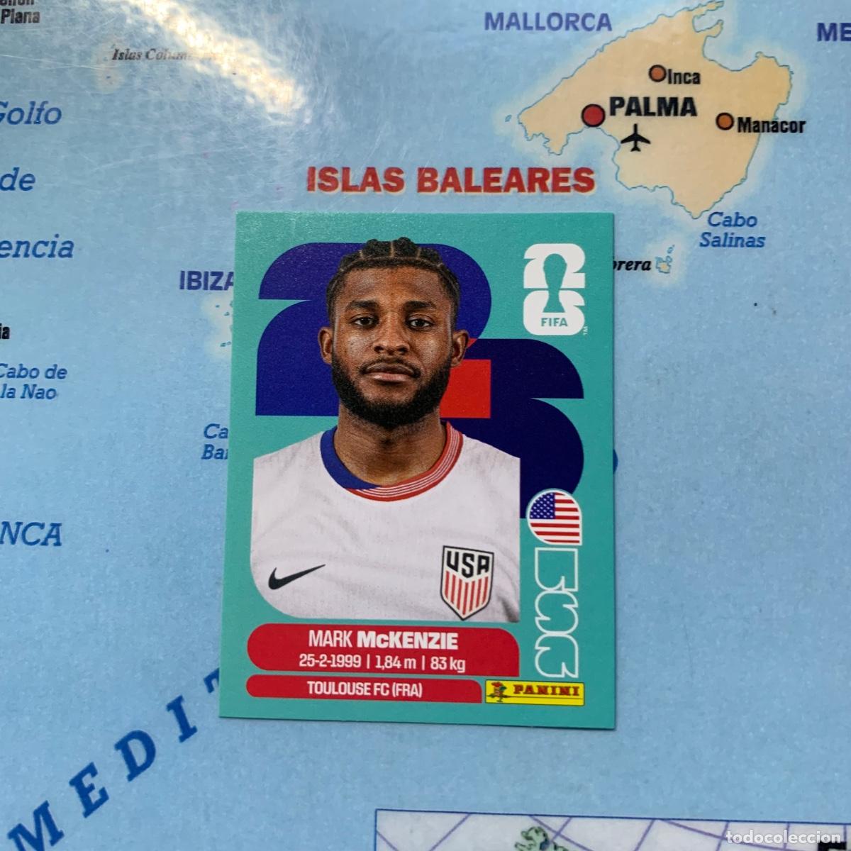 Cromos de f&uacute;tbol: Estados Unidos n&uacute;mero 5 cromo panini Mundial Fifa World Cup 2026