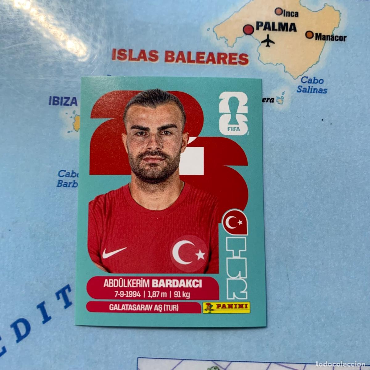 Cromos de f&uacute;tbol: Turquia n&uacute;mero 5 cromo panini Mundial Fifa World Cup 2026