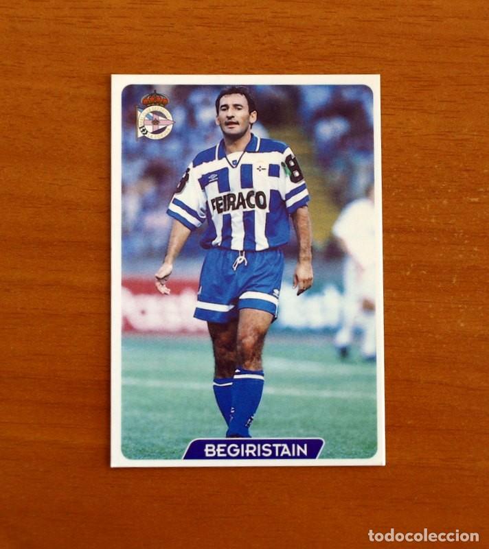 Cromos de f&uacute;tbol: Deportivo La Coru&ntilde;a -N&ordm; 31 Begiristain-UH-&Uacute;ltima Hora-Las Fichas la Liga 95-96-1995-1996-Mundicromo